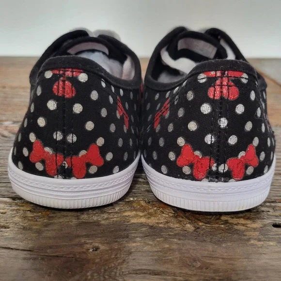 Minnie Mouse Fashion Lace Up Fashion Sneakers - Picture 5 of 10